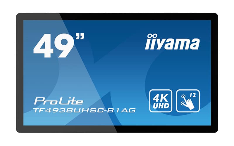 Iiyama ProLite TF4938UHSC-B1AG  Kapazitiv, 49", Multitouch