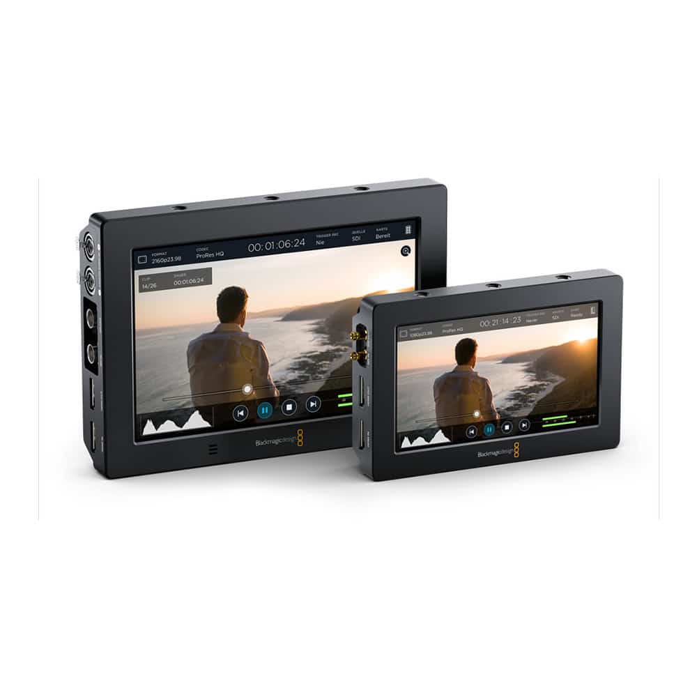 Blackmagic Video Assist 4K  Festplattenrecorder und Kameramonitor