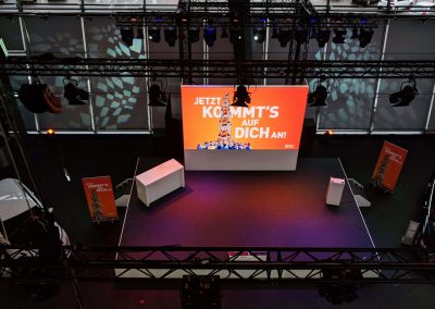 RET Referenz LED-Wand